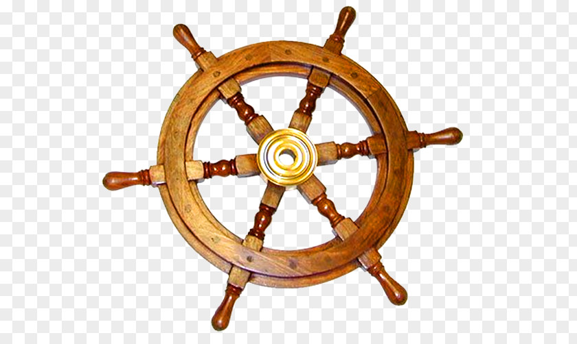 Ship Ship's Wheel Wood Boat PNG