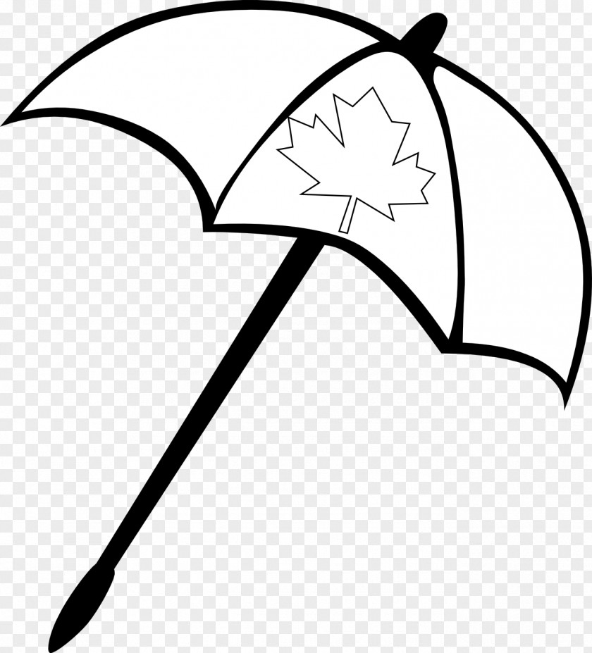 Bird Umbrella Cliparts Black And White Clip Art PNG