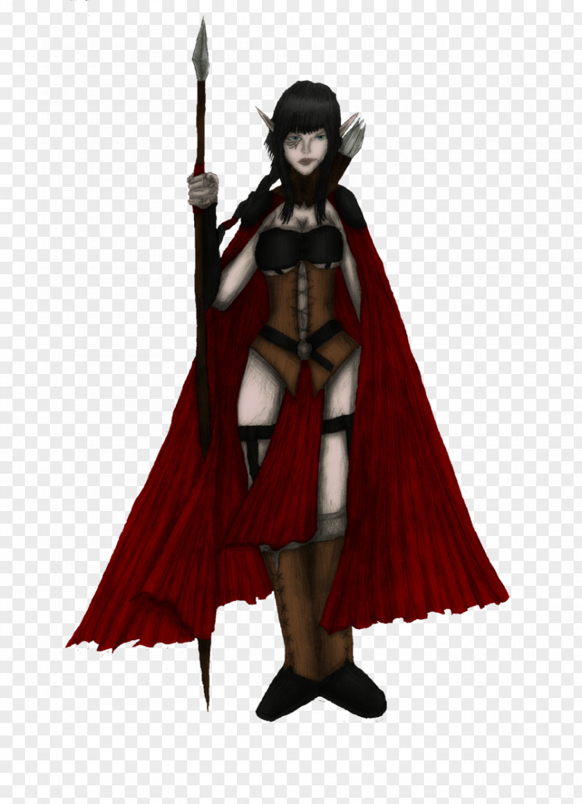 Elf Asmodeo Cleric Demon Fighter PNG