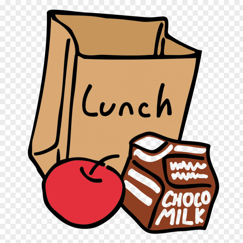 Kids Food Clip Art Lunchbox Openclipart Bag PNG