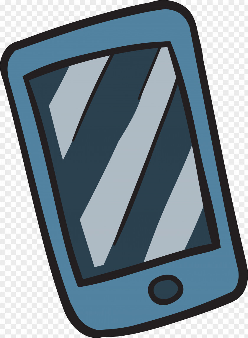 Cartoon Hand Drawing Mobile Phone Tourism Telephony PNG