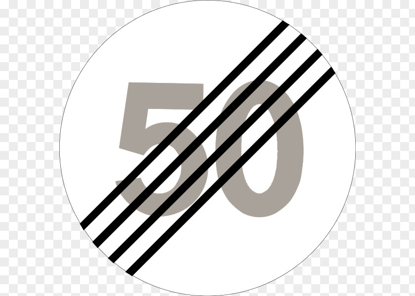 Highway Norway Prohibitory Traffic Sign Speed Limit PNG