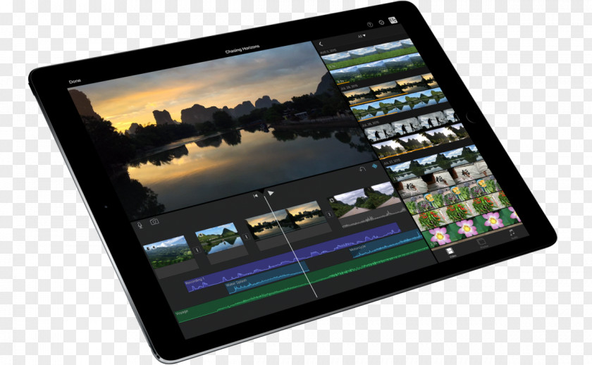 Ipad IPad Pro (12.9-inch) (2nd Generation) Apple Pencil Video Editing PNG