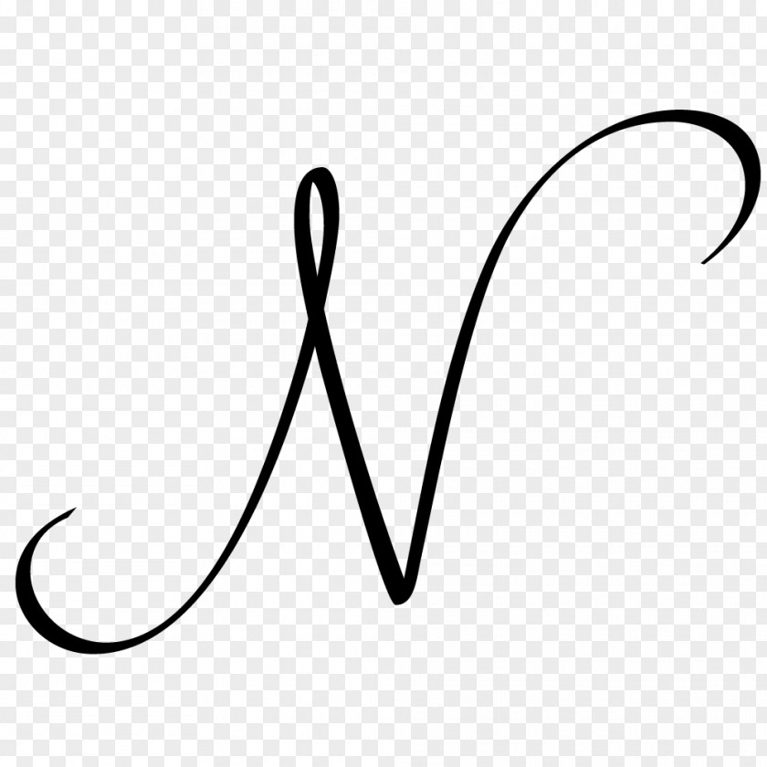 Monogram Letter Initial Clip Art PNG