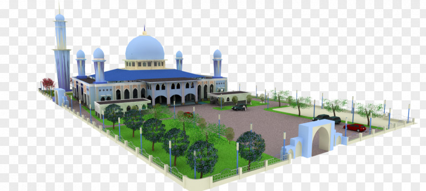Mosque Hassan 2 Masjid Ar-Royyan Place Of Worship Jalan Raya Islam PNG