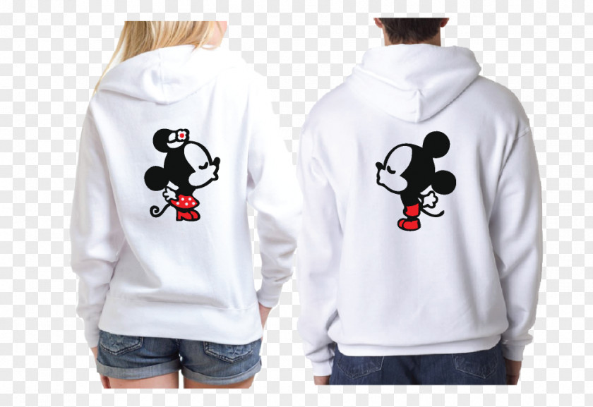 T-shirt Mickey Mouse Minnie Hoodie Bluza PNG