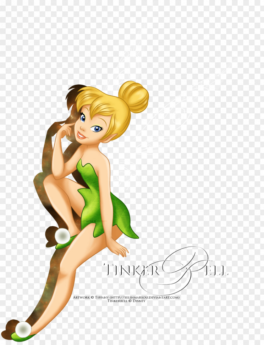 Tinker Bell Disney Fairies Vidia Silvermist PNG