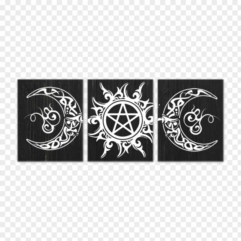 Triple Moon Book Of Shadows Wicca Witchcraft Magic Agrippa's Occult Philosophy PNG