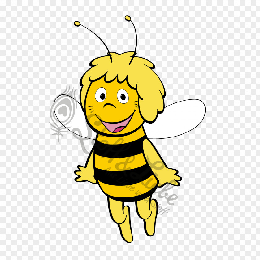 Bee Honey Maya The School Slate Clip Art PNG