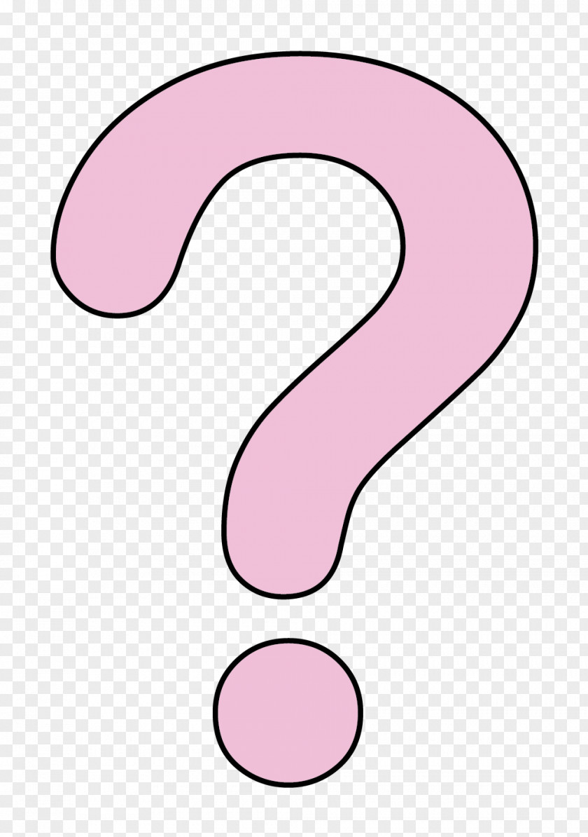 Color Question Mark Pink Magenta Clip Art PNG