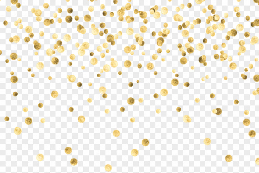 Confetti Image Gold Clip Art PNG