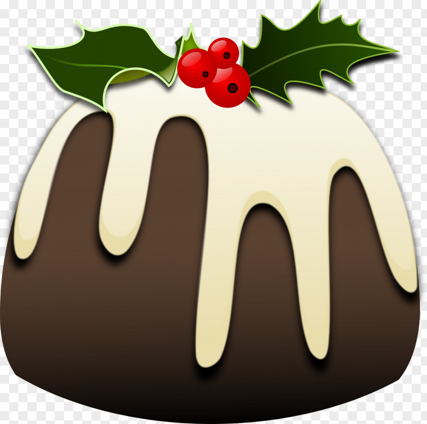 Fruit Chocolate Cake Christmas Pudding Figgy Candy Cane Clip Art PNG