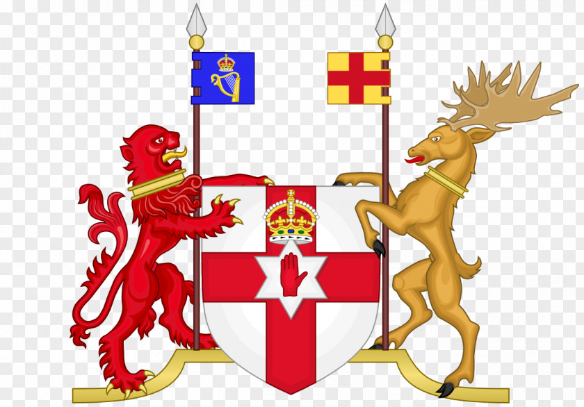 Ireland Belfast Coat Of Arms Northern Flag PNG