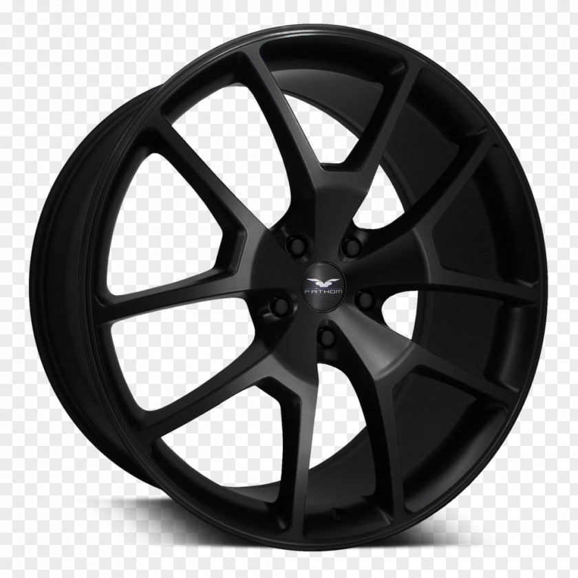 Staggered Car Alloy Wheel Rim Tire PNG
