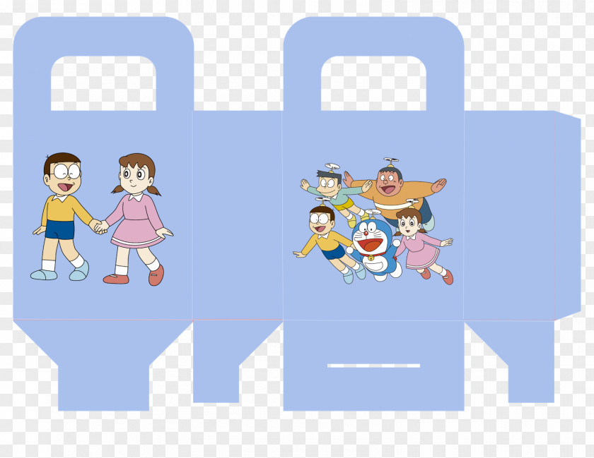 Doraemon Box Birthday Clip Art PNG