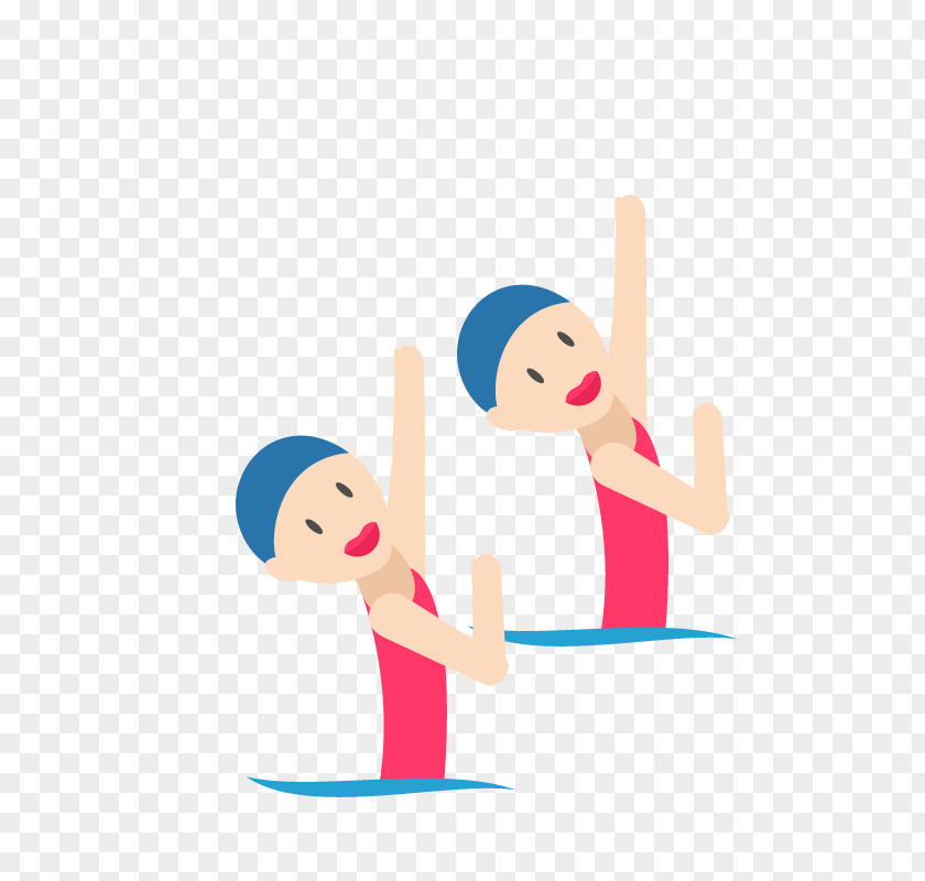 Synchronized Swimming 2016 Summer Olympics Synchronised Clip Art PNG
