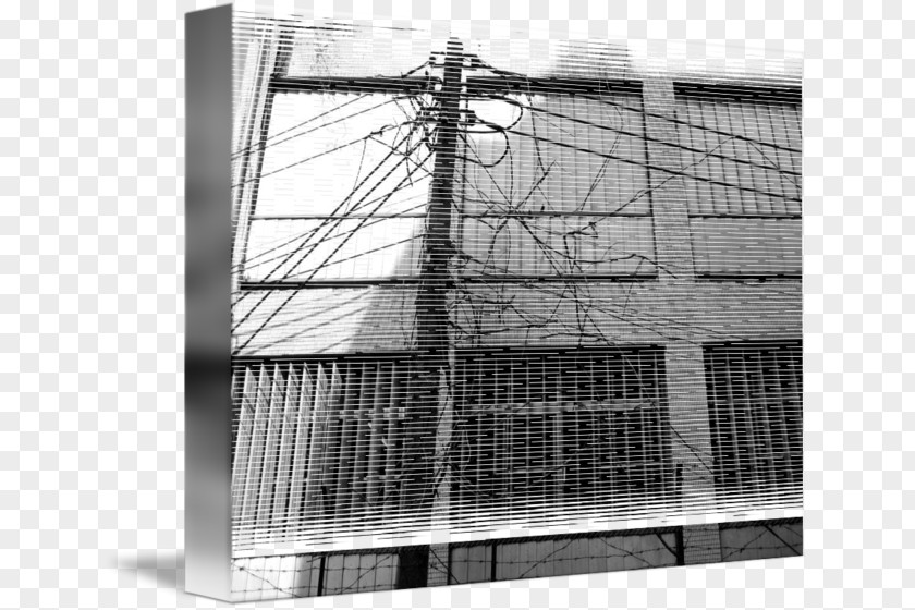 Utility Pole Architecture Facade Daylighting Angle White PNG