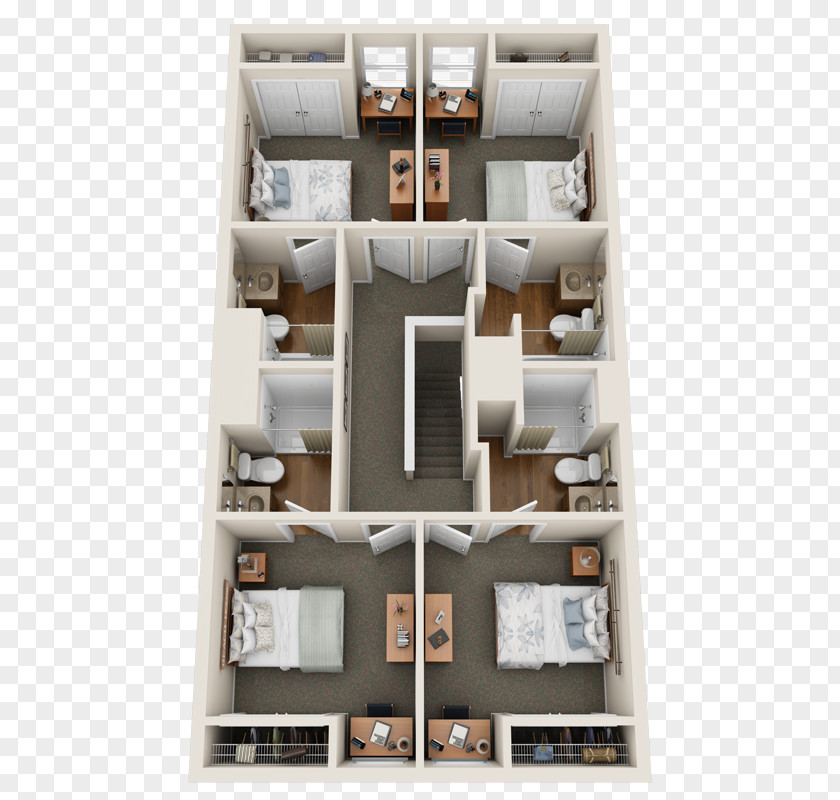 Apartment Floor Plan Grand Valley State University Meadows Crossing Apartments PNG