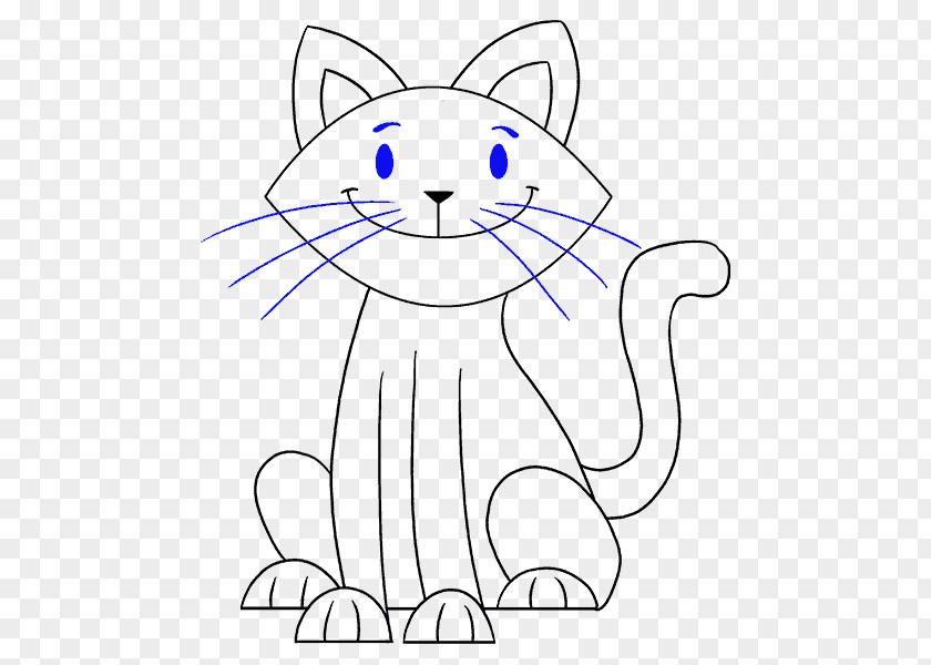 Cat How To Draw Kitten Drawing Coloring Book PNG