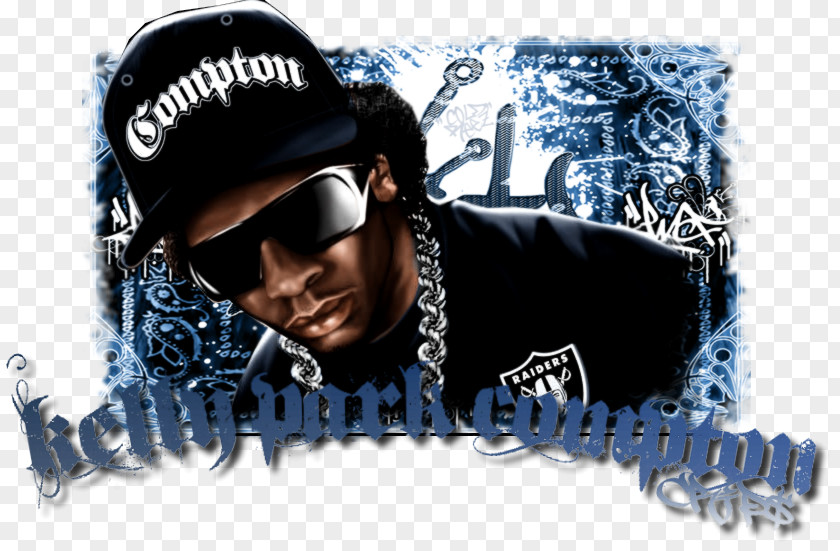 Eazy E Kelly Park Crips Blue Color Compton & Longbeach PNG