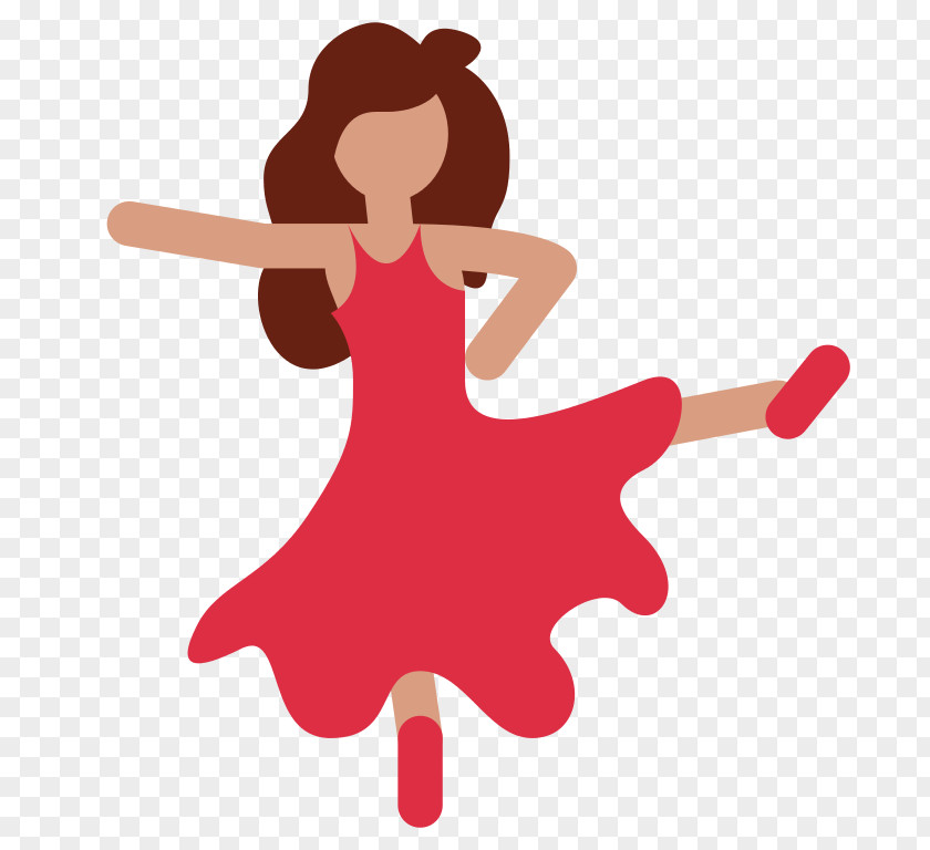 Emoji Dancing Woman Dance Android PNG