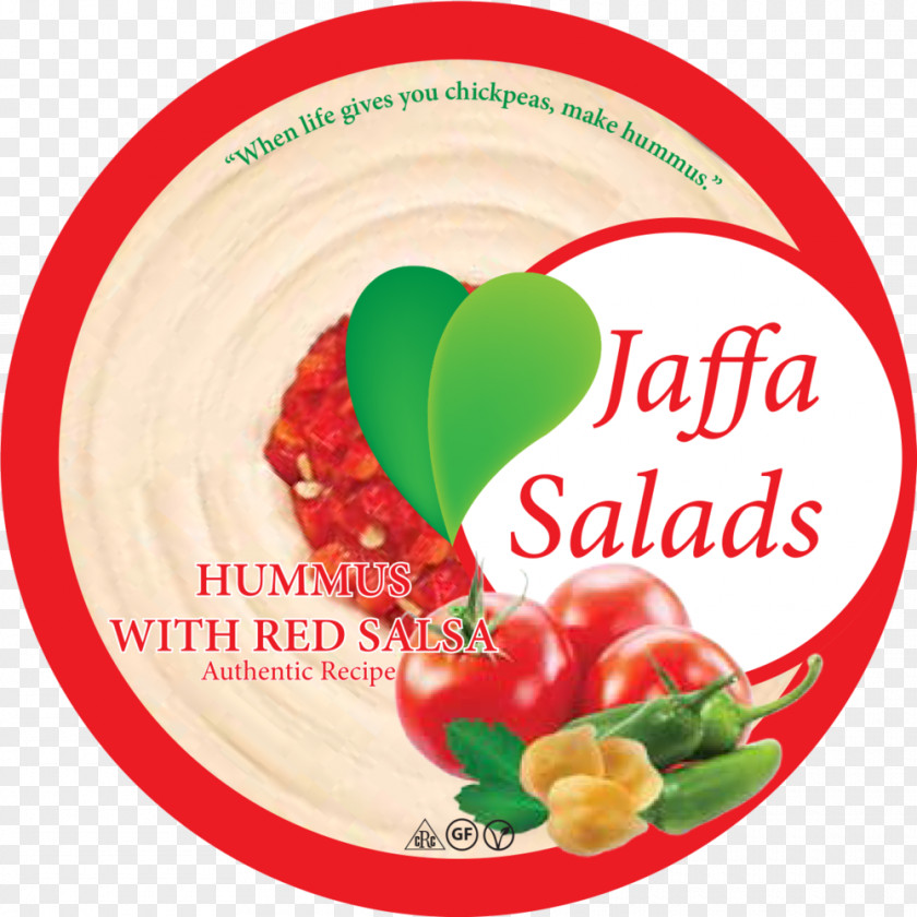 Fresh Salad Hummus Food Mediterranean Cuisine Chickpea Tahini PNG