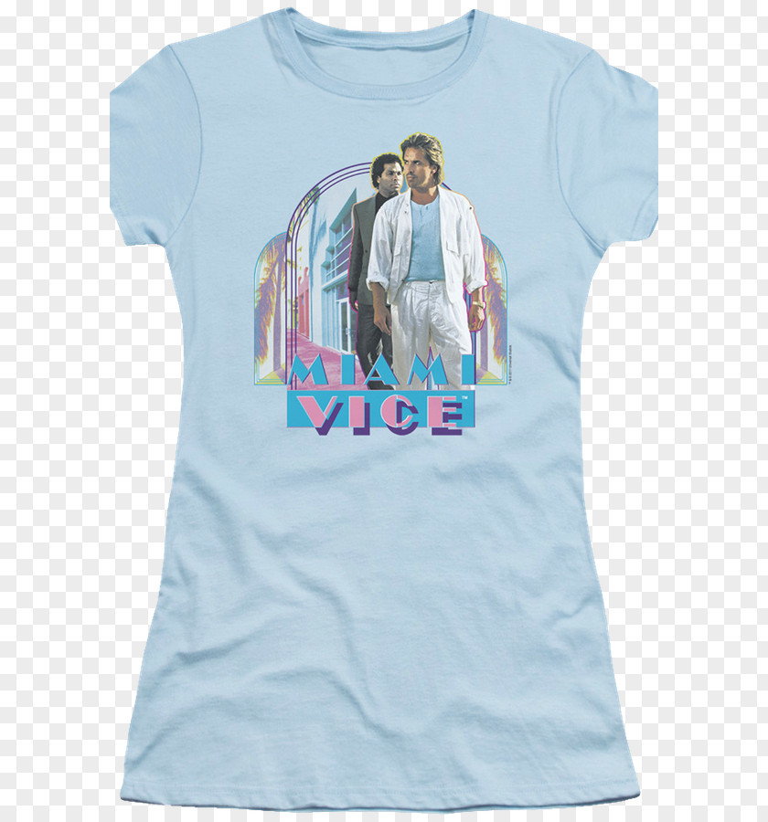 Miami Vice T-shirt Heat Jersey Top PNG