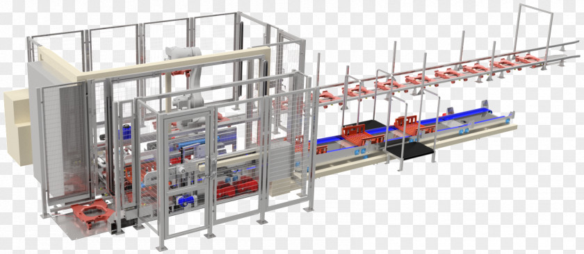 System Loading Machine Steel PNG