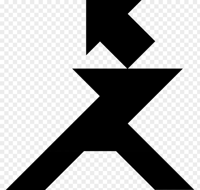 Tangram The Ancient Chinese Puzzle Recycling Symbol Logo Clip Art PNG