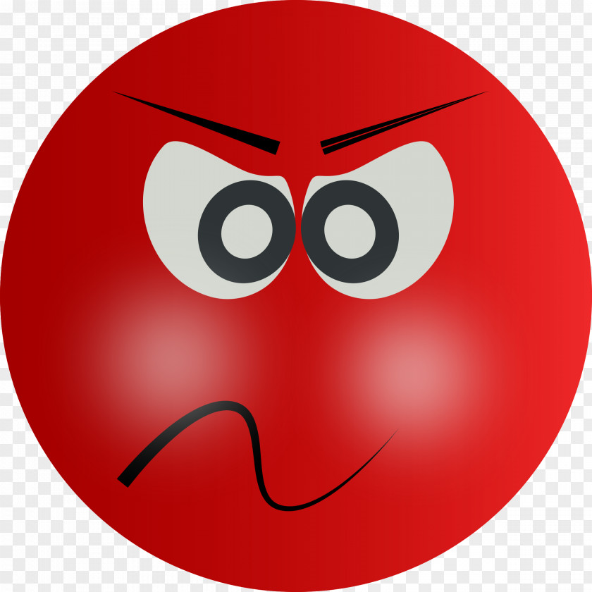 Angry Emoji Smiley Anger Face Clip Art PNG