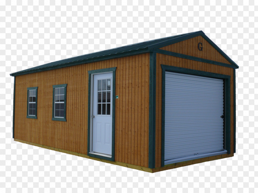 Building Shed House Log Cabin Backyard PNG