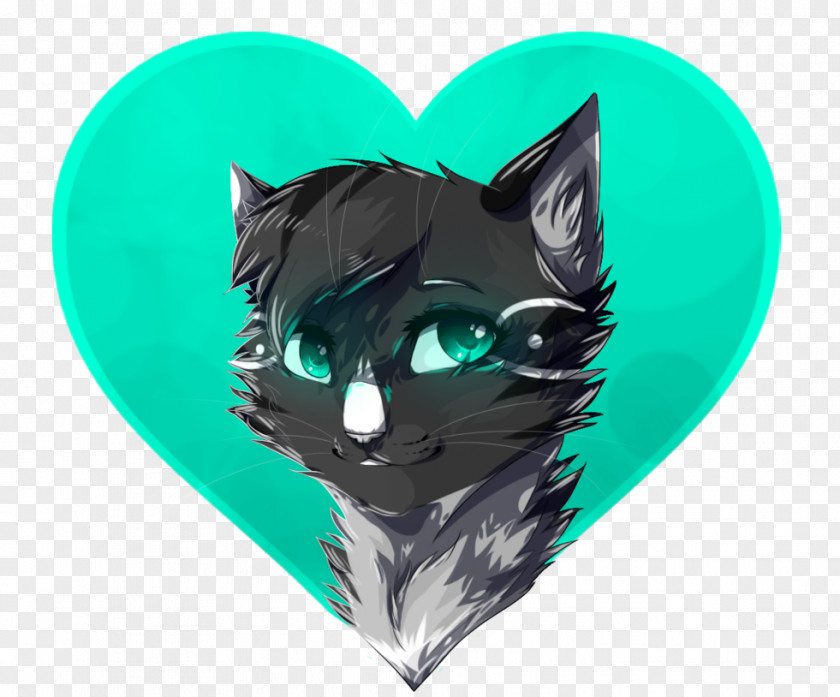 Cat Whiskers Green PNG