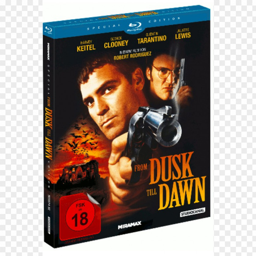 From Dusk Till Dawn Quentin Tarantino Blu-ray Disc Seth Gecko DVD PNG