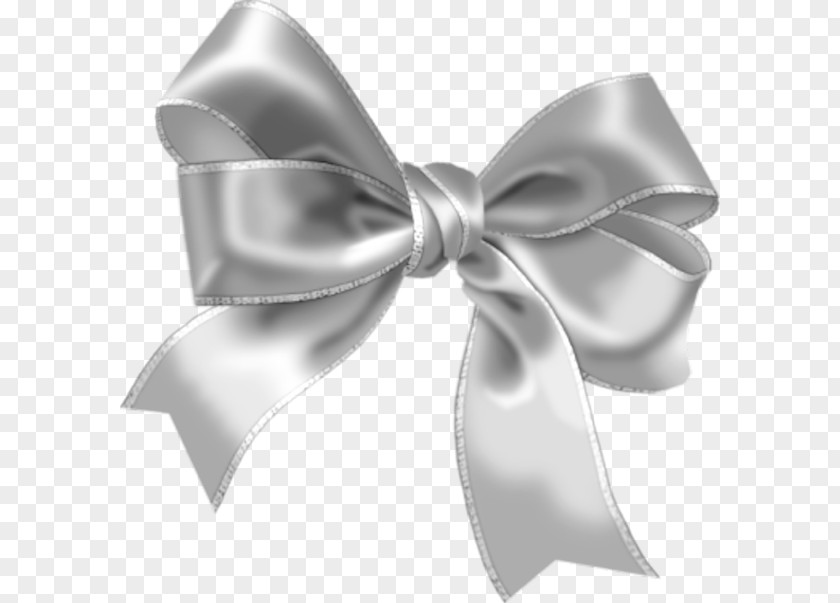 Grey Ribbon Bow And Arrow Clip Art PNG