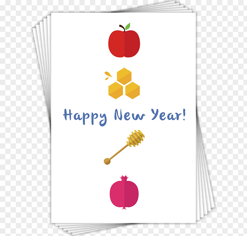 Judaism Rosh Hashanah Greeting & Note Cards New Year PNG