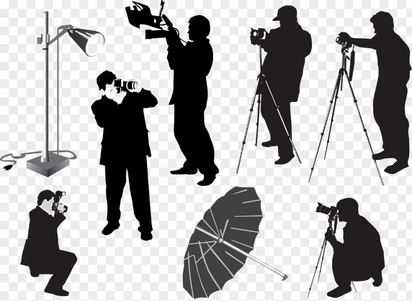 Silhouettes Of People Photography Photographer PNG