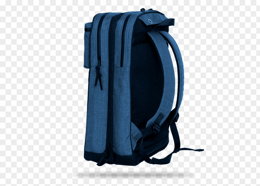 Bowhead Whale Backpack Electric Blue PNG