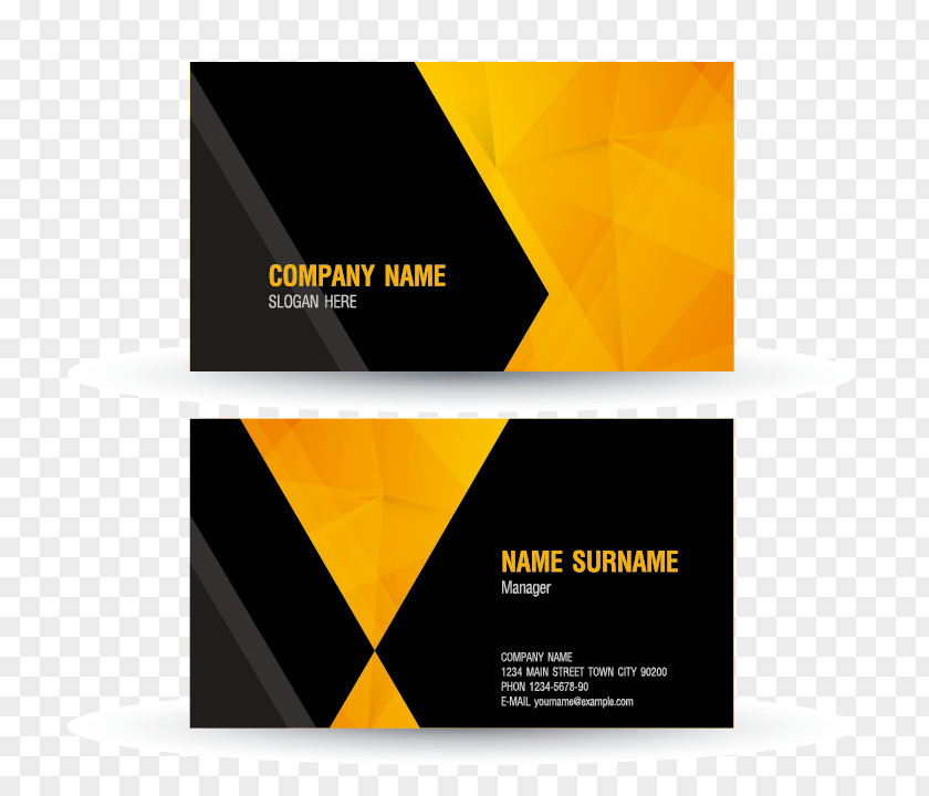 Business Card Paper Visiting PNG