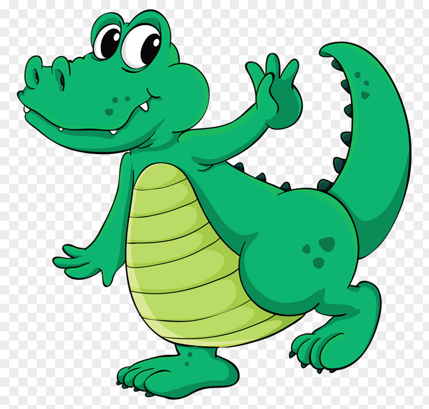 Cartoon Crocodile Dinosaur Royalty-free Dance Illustration PNG