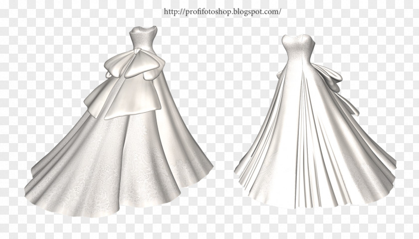 Dress Wedding White Bride PNG