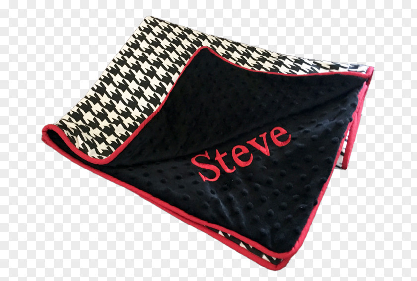 Blanket Stitch Dog Textile Bedding PNG