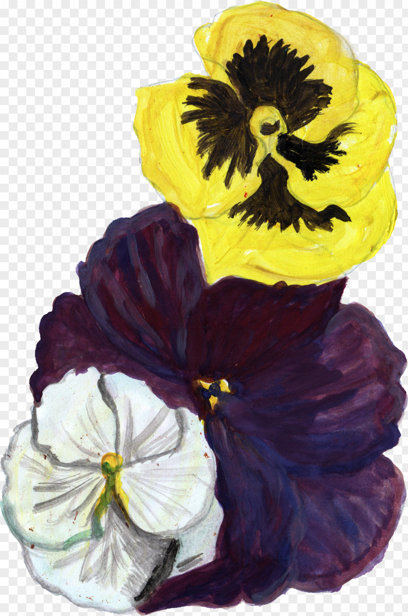 Flower Paint Hawaii Clip Art PNG