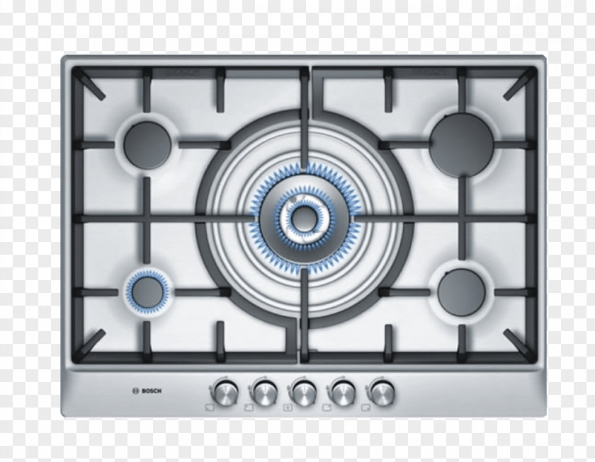Oven Bosch Gas Hob Burner Stove Home Appliance PNG