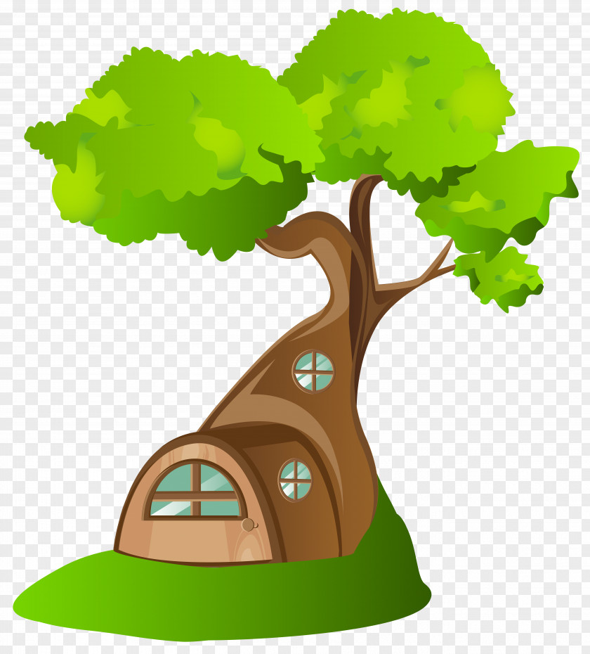 Tree House Clip Art Image PNG