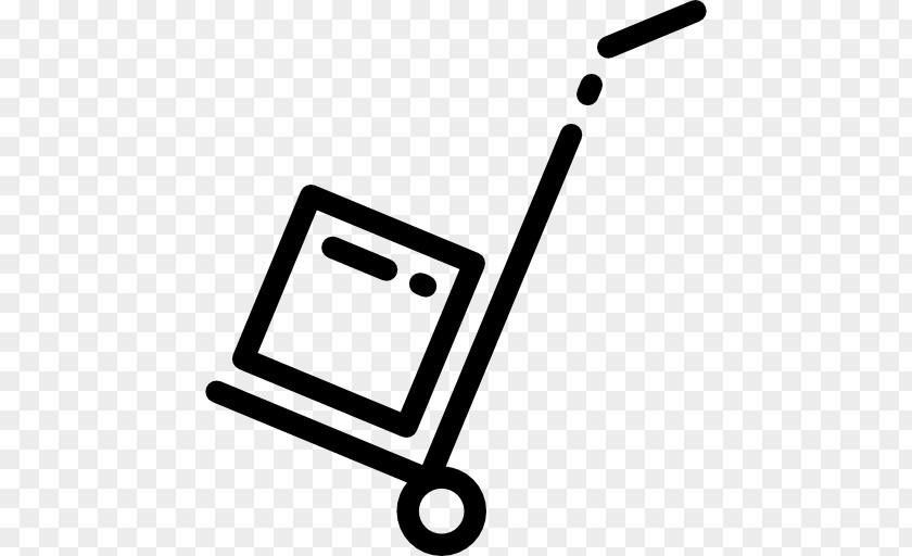 Warehouse Hand Truck Shopping Cart PNG