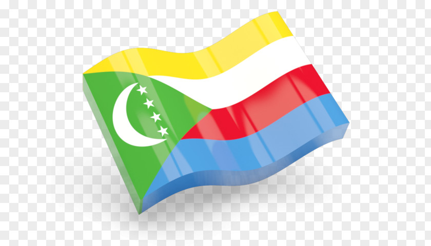 Wave Illustration Flag Of The Comoros Vector Graphics Image PNG