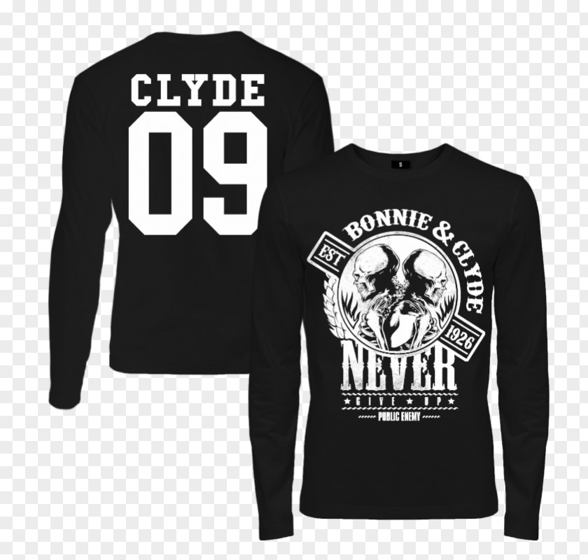 Bonnie And Clyde T-shirt United States Gangster Public Enemy PNG