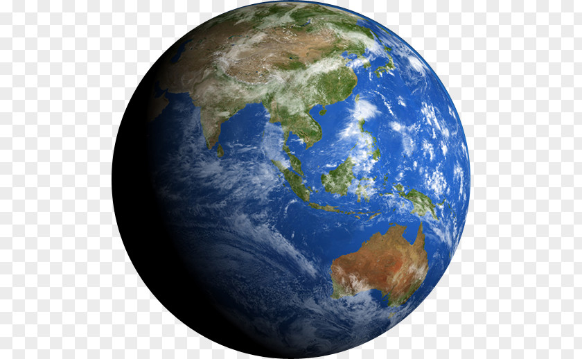Earth World Globe Asia Moon PNG