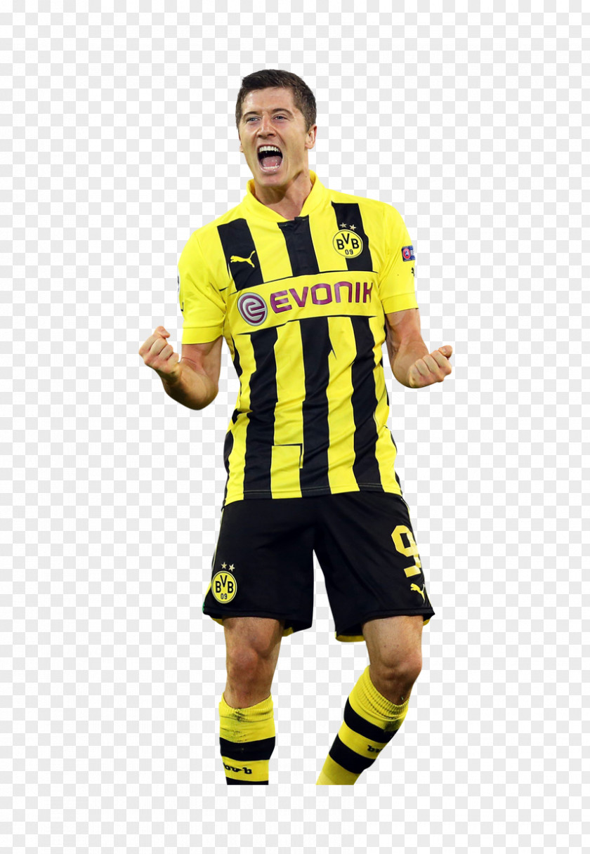 Robert Lewandowski Borussia Dortmund FC Bayern Munich Bundesliga Football Soccer Player PNG