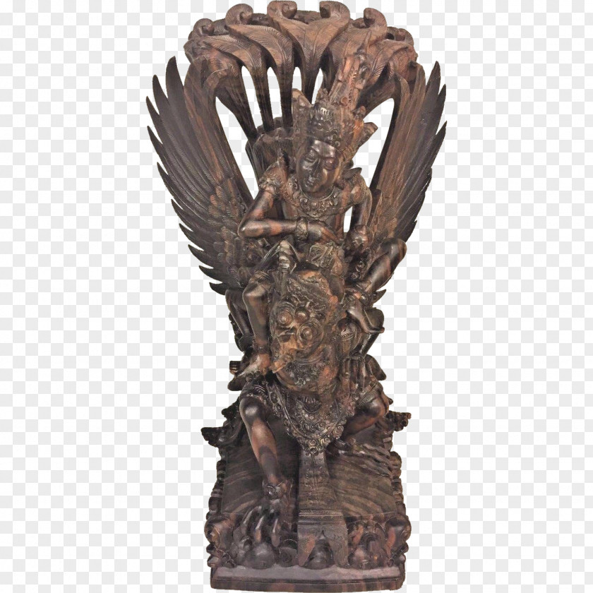 Bali Sculpture Njana Tilem Gallery Wood Carving Garuda Balinese People PNG